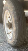 19&rsquo; Steel Floor Double Axle Utility Trailer With Spare Tire And Ramps - 6