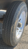 19&rsquo; Steel Floor Double Axle Utility Trailer With Spare Tire And Ramps - 12