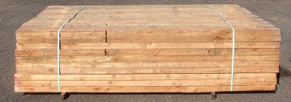 Bunk of 130 3x4 8’9” Untreated Wood