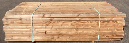 Bunk of 120 3x4 8’9” Untreated Wood