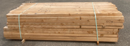(110) 105&rdquo; 3x4 Untreated Planks