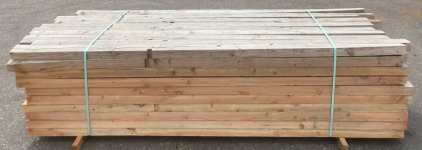 Bunks of 120 3x4 8&rsquo;9&rdquo; Untreated Wood
