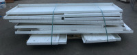 Pallet of White Painted Steel