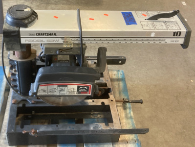 10” Craftsman Radial Saw Model: 113.199250