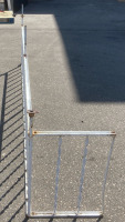 Wrought Iron Corner Fence 119&rdquo;x3&rsquo; 18 1/2&rdquo;x3&rsquo; - 2