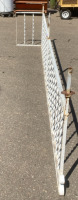 Wrought Iron Corner Fence 119&rdquo;x3&rsquo; 18 1/2&rdquo;x3&rsquo; - 4