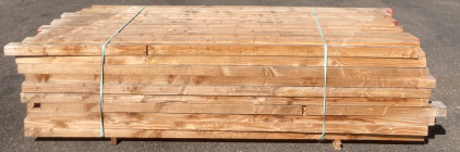 Bunk of 120 3x4 8’9” Untreated Wood