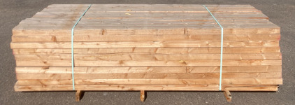 Bunk of 120 3x4 8&rsquo;9&rdquo; Untreated Wood