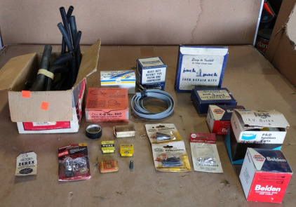 Jack Pack Jack Repair Kits, Automotive Fuses, Belden Automotive Wire and Cable & More