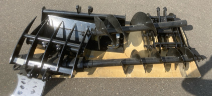 Mini Excavator Attachment Set Including: 500mm Bucket, Ripper, Grabber & More!