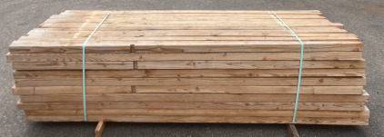 Bunks of 120 3x4 8&rsquo;9&rdquo; Untreated Wood