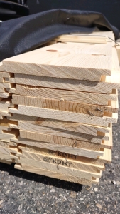 1x8 PP Shiplap Fineline #3 Dry 75/12 Bunk of Lumber
