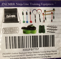 ZNCMRR Outdoor Ninja Obstacle Course & Nike Sun Glass Cases - 2