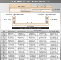 Heavy Duty Drawer Slides With Lock - 2