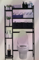 Homde Over The Toilet Storage W/ Basket Storage - 4