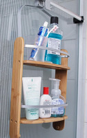 Bathroom Hanging Shelf, And Standing Desk Mat - 3