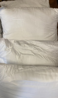 Twin/Full Reversable Bed Set, 4 Throw Pillows & Bamboo Pillow - 3