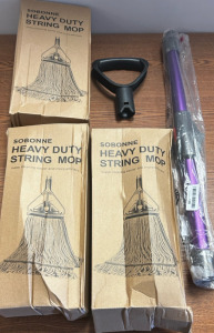 Heavy Duty String Mop, Handle For Mop