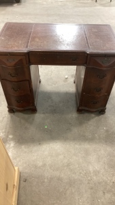 Vintage Genuine Mahogany Desk