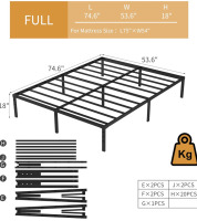 Full Bed Frame - 3