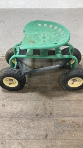 Garden Tractor Seat Cart