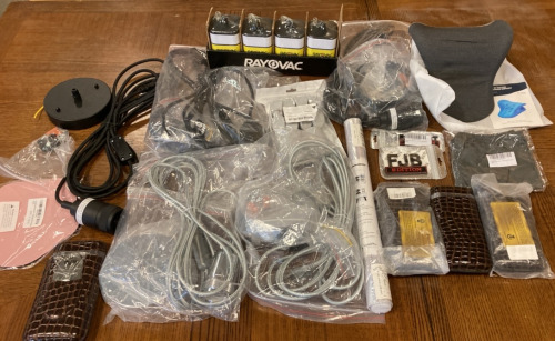 Black And Silver Light Fixtures, Rayovac Batteries, Neck Stretcher & More