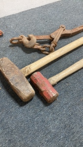 (2) Sledge Hammers and more