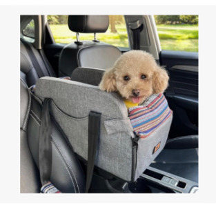 GeerDuo Console Dog Car Seat