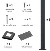 Cable Railing Post - 3