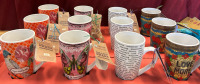 (12) Beautiful Mother’s Day Coffee Cups & (18) Infinity Scarves, Full Circle Exchange Brand - 2