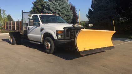 2008 FORD F-350 SUPER DUTY - SNOW PLOW