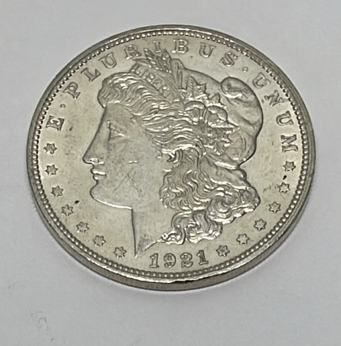 1921 Morgan Silver One Dollar Coin