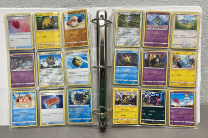 Binder Full of Pokémon Cards W/ Some Holos And Rares