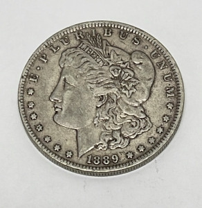 1889 Morgan Silver One Dollar Coin