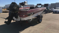 1992 BAYLINER QUANTUM 70HP BOAT WITH TRAILER - 5