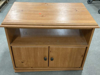 Small Swivel Entertainment Cabinet