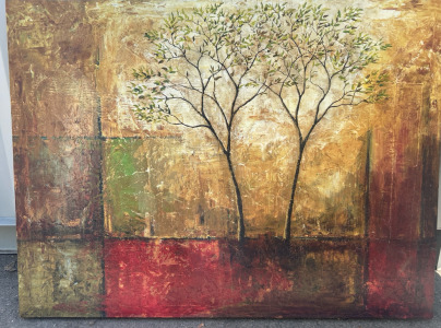 (1) Abstract Tree painting