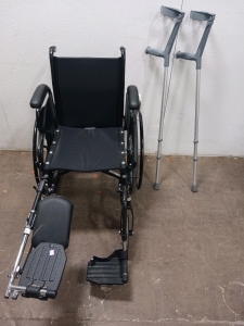 Tracer sx5 Wheelchair Pair Of Cruches