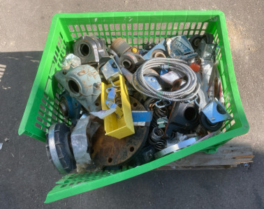 Assortment of Bearings and Bearing Housings