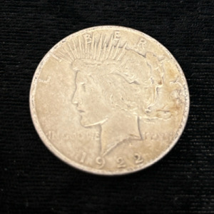 1922 Silver Peace Dollar