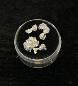 3.64 Grams .999 Fine Silver Nuggets