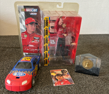 NASCAR Collectables, Jeff Gordon Card, & Liberty Bell Coin