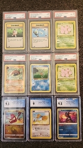 (9) Pokémon Trading Card, 1999-2022