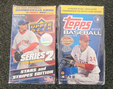 Baseball Cards - 2008 Upper Deck Series 2, 2012 Topps Series 1