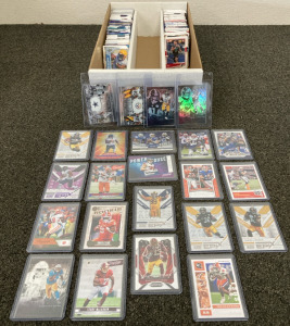 Large Set Of NFL Cards Including Rob Gronkowski, Travis Etienne, James Connor And Tons More