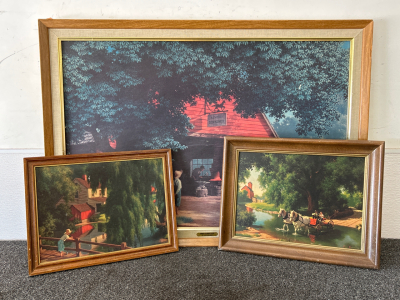 (3) Paul Detlefsen Prints