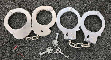 (2) Sets Of Handcuffs W/ Keys