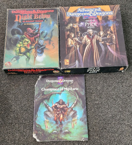 Advanced Dungeons & Dragons Box Sets