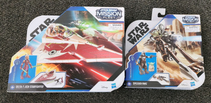 (2) Star Wars Mission Fleet Action Figures - New In Box!