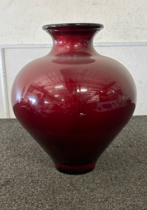 Red Vase